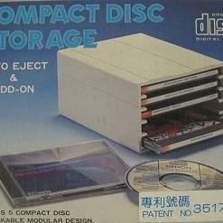 Vendora ΘΗΚΗ ΓΙΑ 5 CD