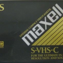 Vendora MAXELL S-VHS-C XRS-30