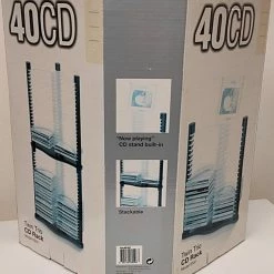 Vendora ΞΥΛΙΝΗ ΘΗΚΗ ΓΙΑ 40 CD