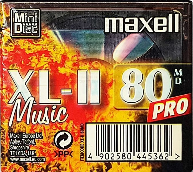 Vendora MAXELL MD 80 XL-II MUSIC (MINI DISC) - Image 2