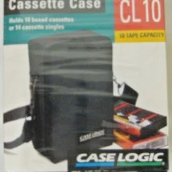 Vendora CASE LOGIC ΘΗΚΗ ΓΙΑ 10 ΚΑΣΕΤΕΣ ΥΦΑΣΜΑΤΙΝΗ CL10