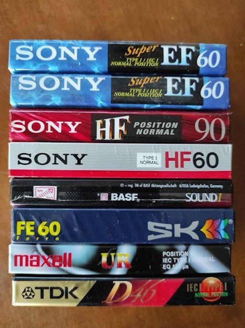 Vendora Κασετες ηχου - 8 - σφραγισμενες!