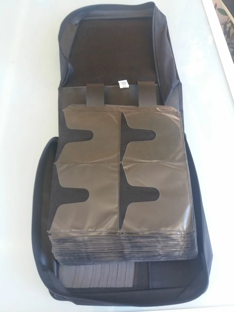 Vendora Βαλιτσάκι για CD/DVD 320 θέσεων μαύρο - Image 3