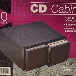 Vendora ΞΥΛΙΝΗ ΘΗΚΗ ΓΙΑ 40 CD