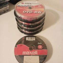 Vendora DVD-RW και DVD-R, πακέτα των 10.