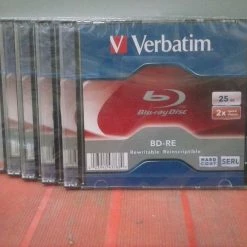 Vendora BDRE (Blu-Ray) 25gb (επανεγγράψιμα) SLIM Case Verbatim