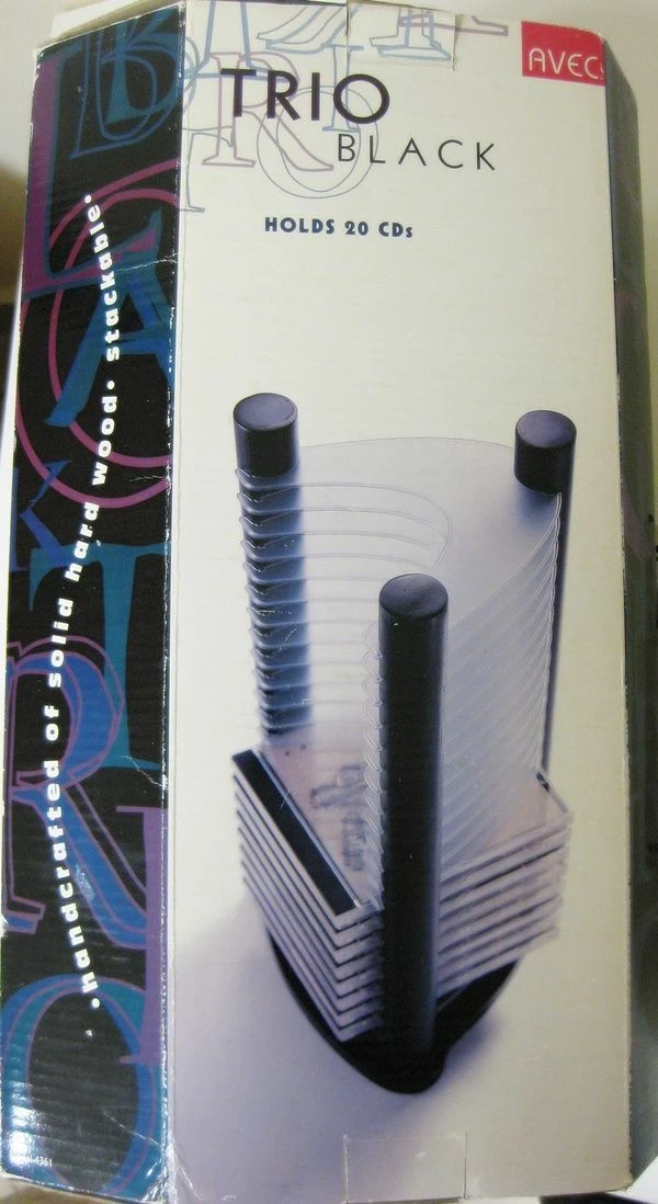 Vendora AVEC TRIO 20 CD ΞΥΛΙΝΗ ΘΗΚΗ ΤΡΙΠΟΔΟ