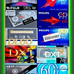 Vendora Κασέτες ήχου σφραγισμένες, διάφορες 10 τεμάχια