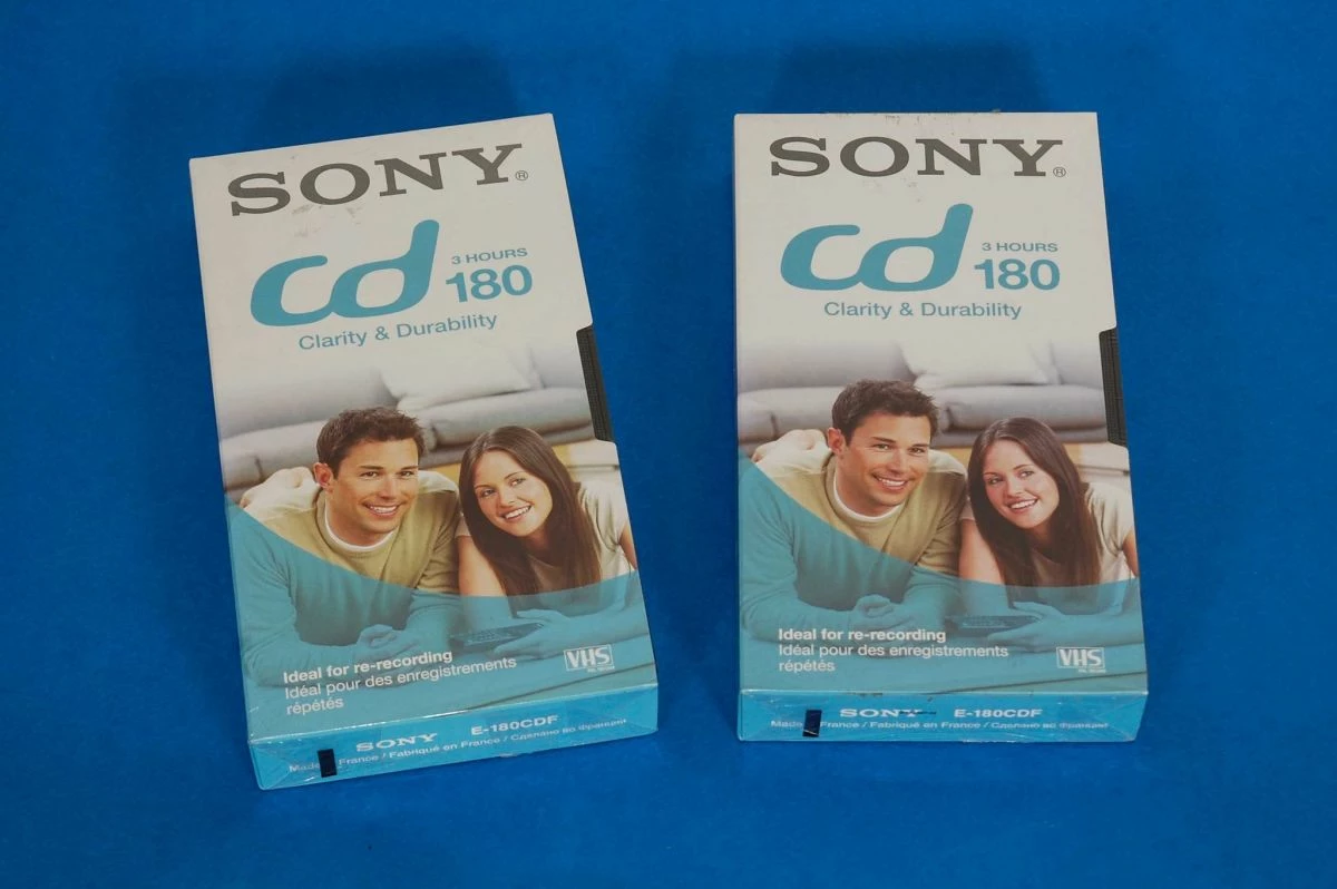 Vendora Βιντεοκασέτες VHS καινουργιες 2τεμαχια