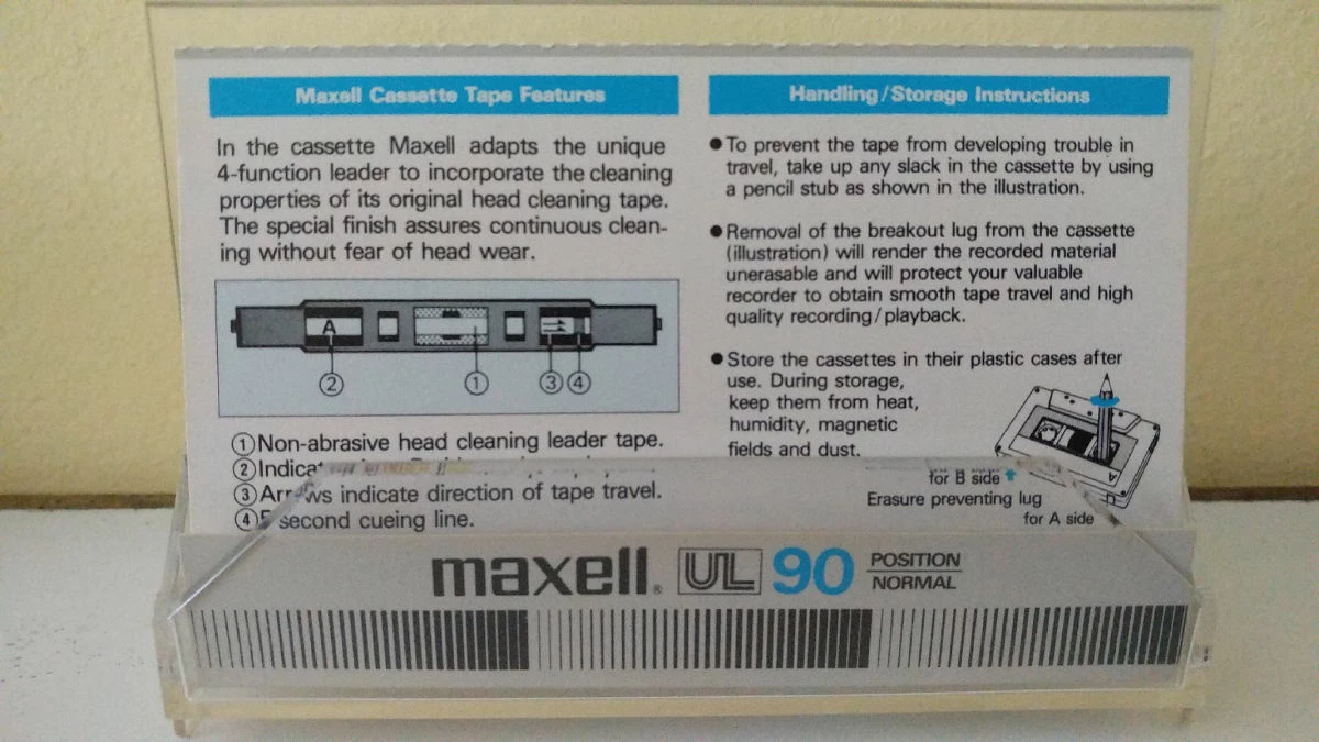 Vendora Maxell 1982-1986 ( 5 κασέτες σπάνιες ) NORMAL ( Type I ) - Image 9