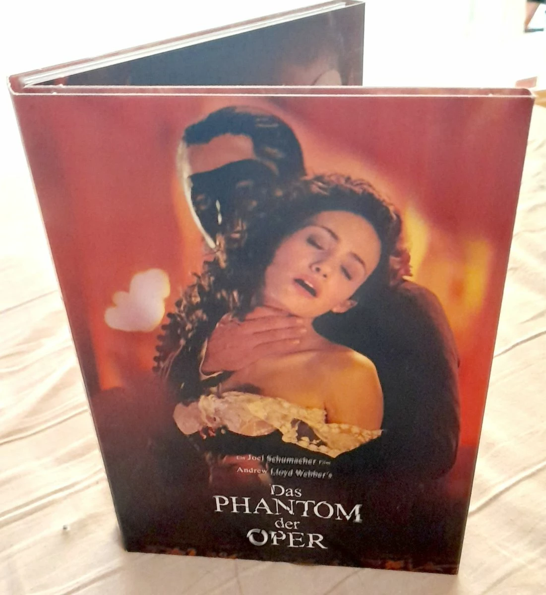 Vendora The Phantom Of The Opera DVD - Special Edition (χωρίς ελληνικούς υποτιλτους) + Βιβλίο σε δύο τόμους + συλλεκτική μάσκα - Image 4