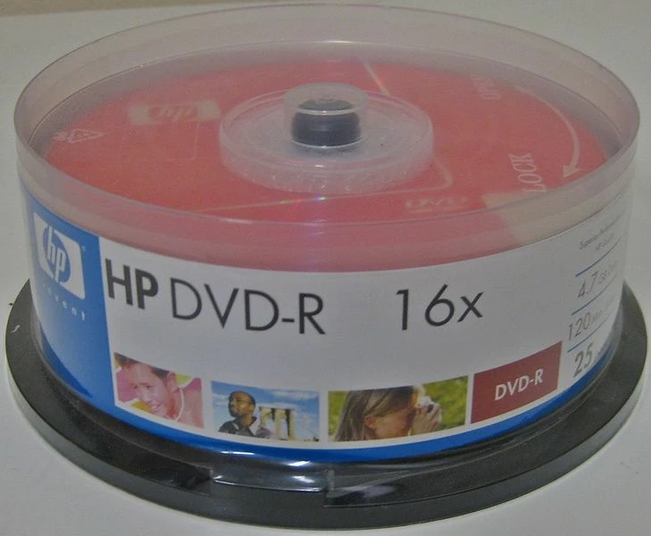 Vendora HP DVD-R CAKE P25
