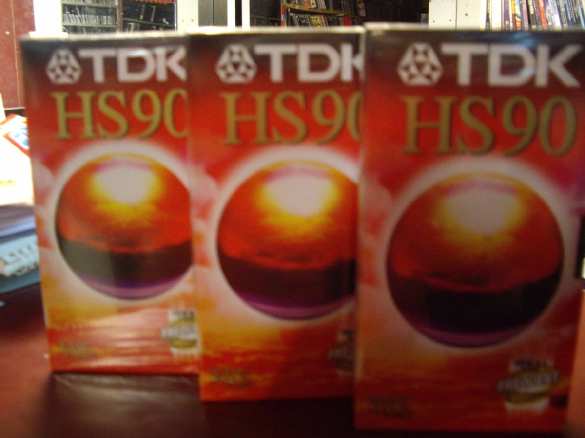 Vendora ΒΙΝΤΕΟΚΑΣΕΤΕΣ σφραγισμενες TDK HS 90