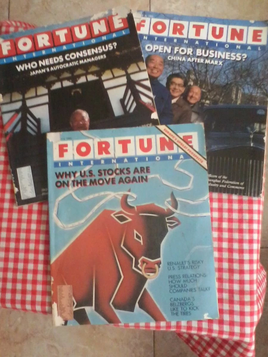 Vendora Περιοδικά FORTUNE 3 TEYXH ETOYΣ 1985