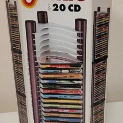 Vendora ΞΥΛΙΝΗ ΘΗΚΗ ΓΙΑ 20 CD