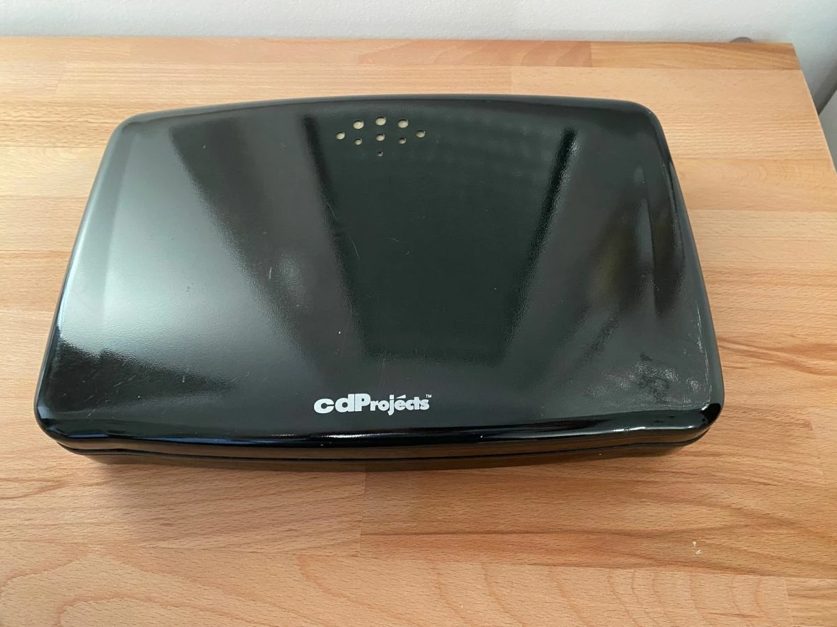 Vendora Θήκη CD Projects για 24 CD/DVD Travel αλουμινίου σε μαύρο χρώμα σε άριστη κατάσταση