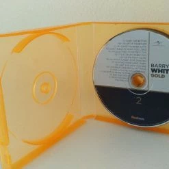 Vendora Cd Dvd θήκη μονή πορτοκαλί χωρητικότητας 12 θέσεων