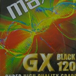 Vendora MAXELL VHS 120 GX-BLACK (2 HOURS)