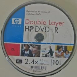 Vendora HP DVD+R DOUBLE LAYER P10