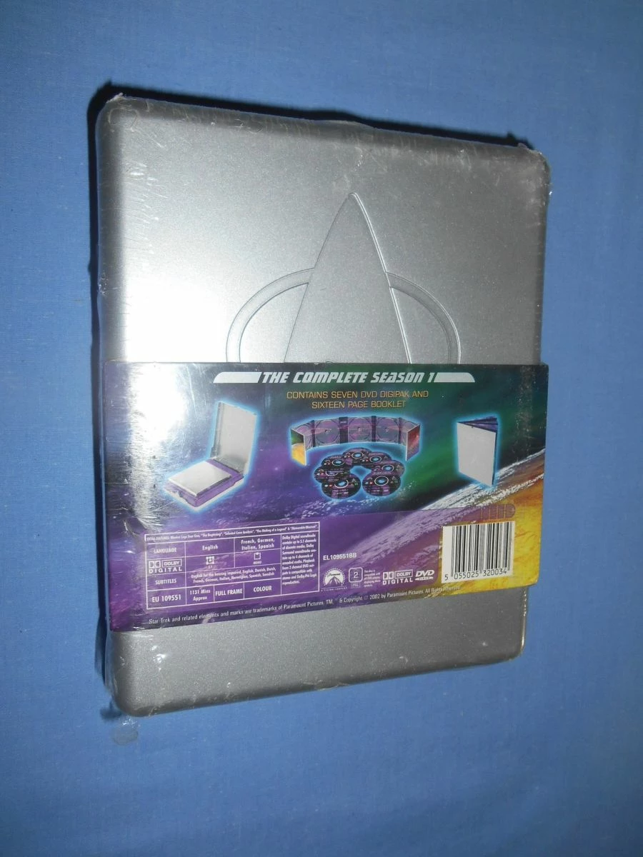 Vendora STAR TREK THE NEXT GENERATION SEASON 1 ΜΕΤΑΛΛΙΚΌ ΚΟΥΤΊ - Image 2