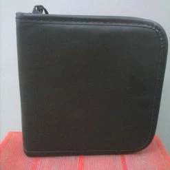 Vendora CD CASE (βαλιτσάκι) 24 CD/DVD/BDR Μαύρο Δερματίνη