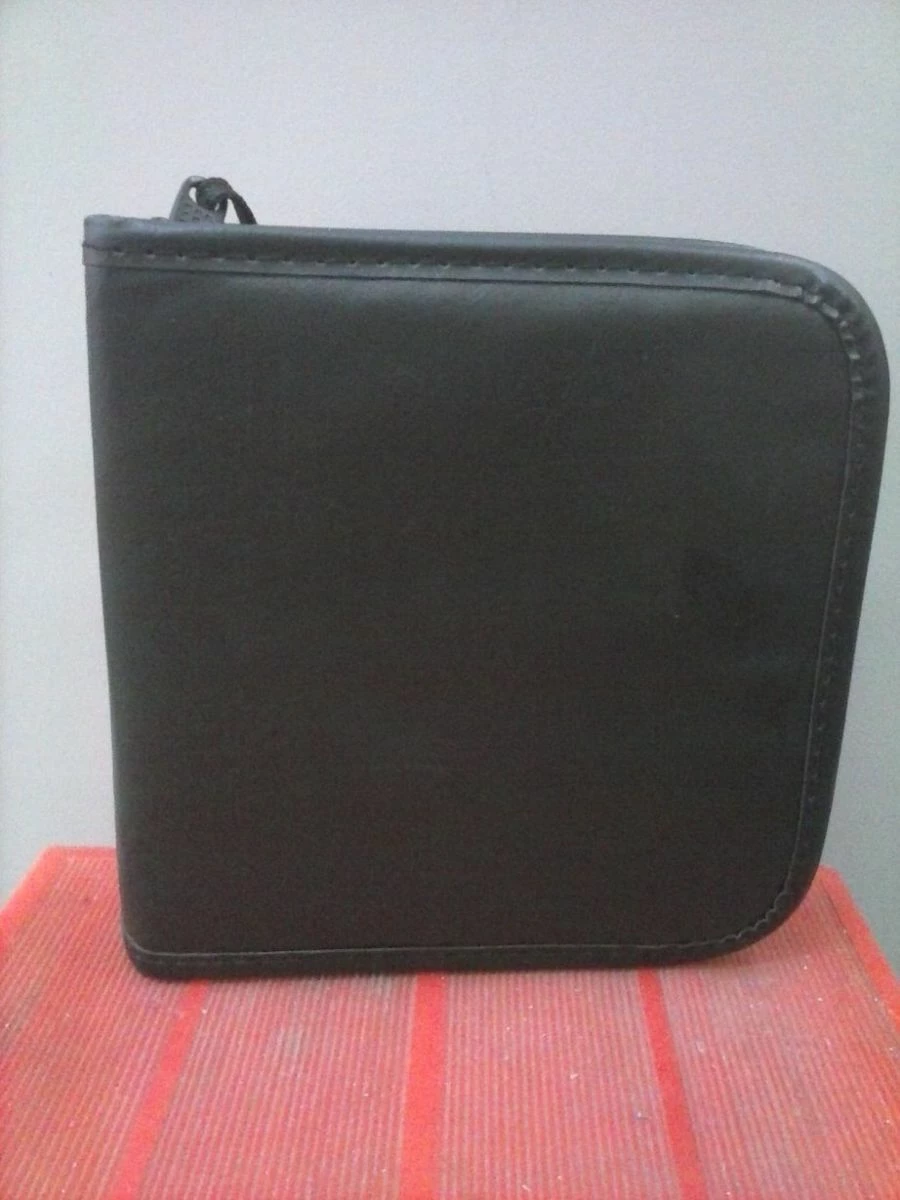 Vendora CD CASE (βαλιτσάκι) 24 CD/DVD/BDR Μαύρο Δερματίνη