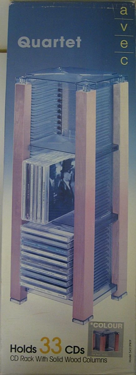 Vendora ΞΥΛΙΝΗ ΘΗΚΗ ΓΙΑ 33 CD