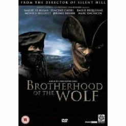 Vendora Brotherhood Of The Wolf, Monica Bellucci, Η αδελφοτητα των λυκων, DVD σε Slim Case, Ελληνικοι Υποτιτλοι, Απο προσφορα