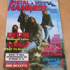 Vendora Metal Hammer/Heavy Metal: 7 τεύχη της διετίας 1993-94 + επετειακό "Ποπ & Ροκ" (1984)