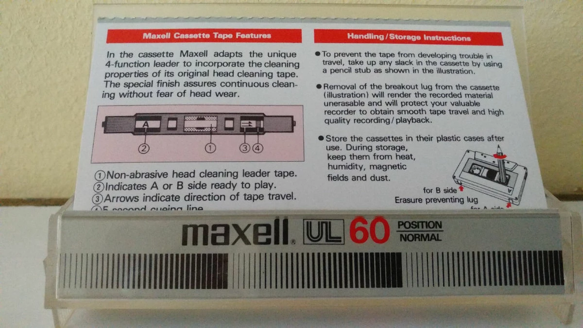 Vendora Maxell 1982-1986 ( 5 κασέτες σπάνιες ) NORMAL ( Type I ) - Image 10