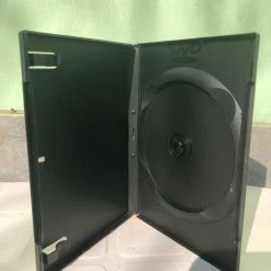 Vendora 200 MediaRange DVDs Box για 1 Δίσκο σε Μαύρο Χρώμα (14mm)