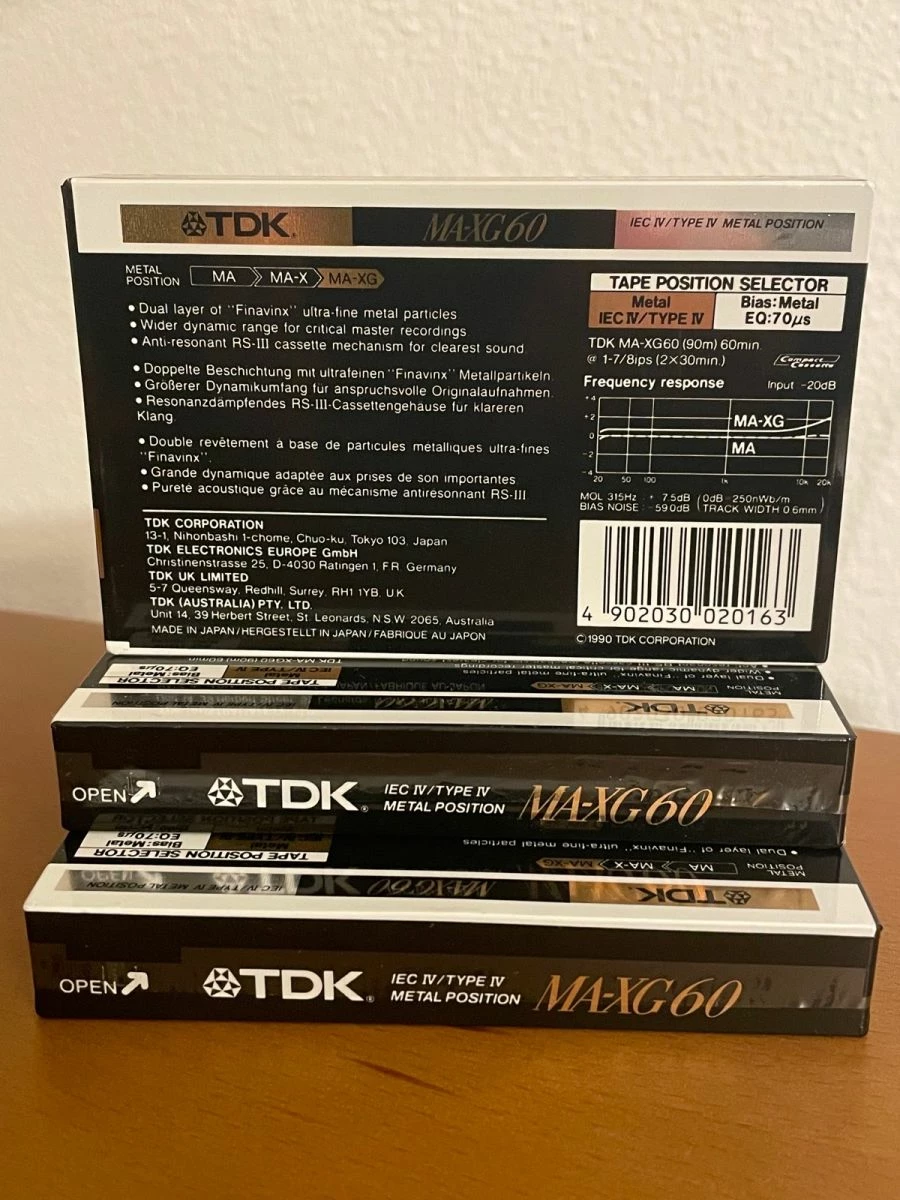 Vendora Κασσετες TDK MA-XG 60 - Image 3