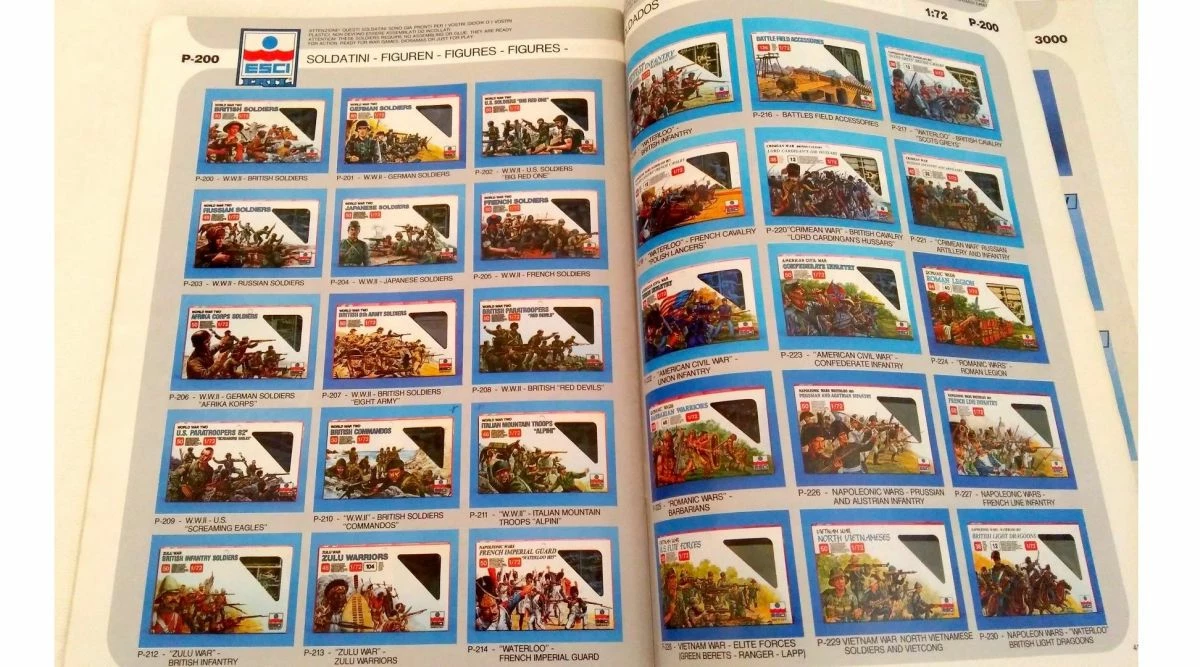 Vendora Μοντελισμός Κατάλογος 1989 '' ESCI '' Plastic Hobby Kits - Image 6