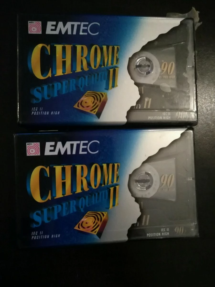 Vendora ΔΥΟ ΚΑΣΕΤΕΣ EMTEC CHROME II 90