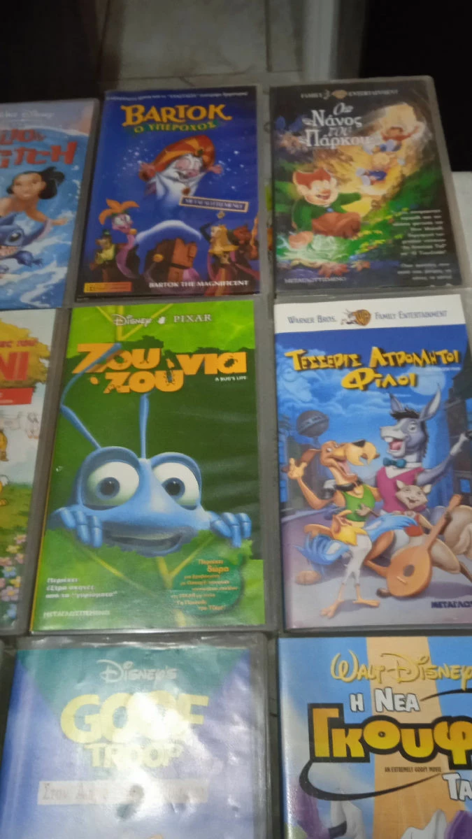 Vendora Βιντεοκασέτες VHS WALT DISNEY Μεγάλη Συλλογή ταινίων. - Image 10
