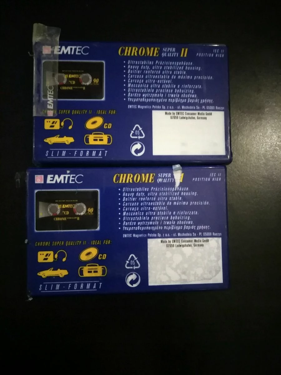 Vendora ΔΥΟ ΚΑΣΕΤΕΣ EMTEC CHROME II 90 - Image 2