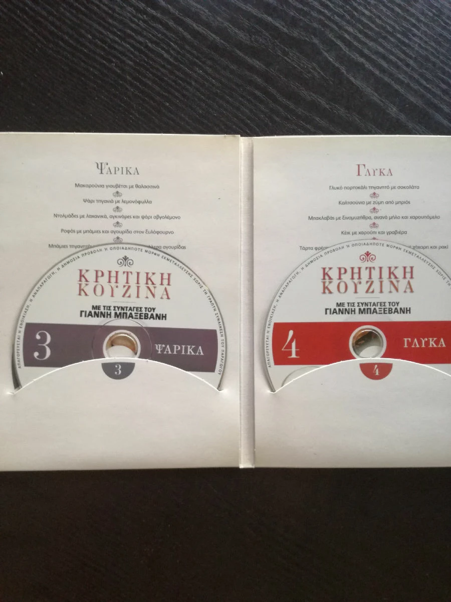 Vendora 20 DVD ΜΕ ΣΥΝΤΑΓΕΣ ΖΑΧΑΡΟΠΛΑΣΤΙΚΗΣ ΚΑΙ ΜΑΓΕΙΡΙΚΗΣ. - Image 4