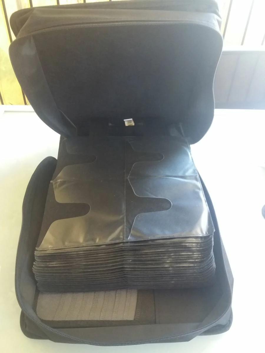 Vendora Βαλιτσάκι για CD/DVD 320 θέσεων μαύρο - Image 2