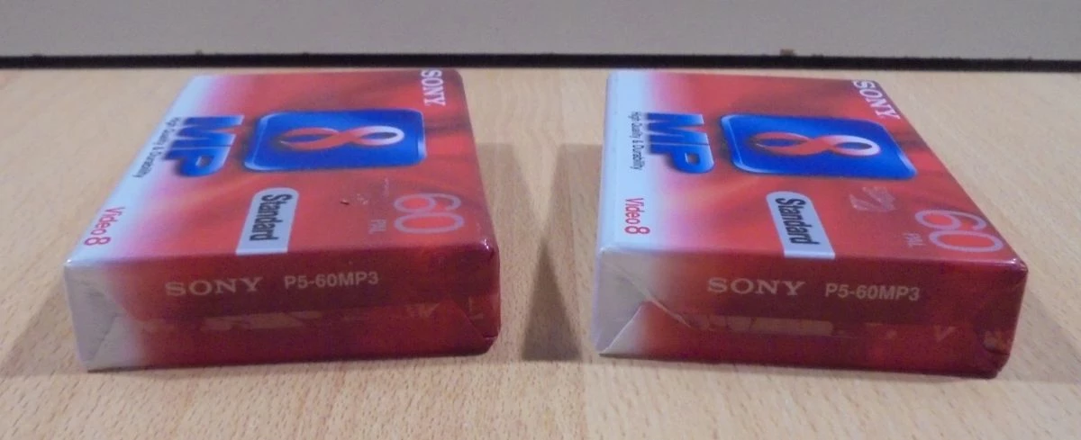 Vendora Sony Video 8 P5-60MP3 δύο κασέτες βιντεοκάμερας 60 λεπτών - Image 3