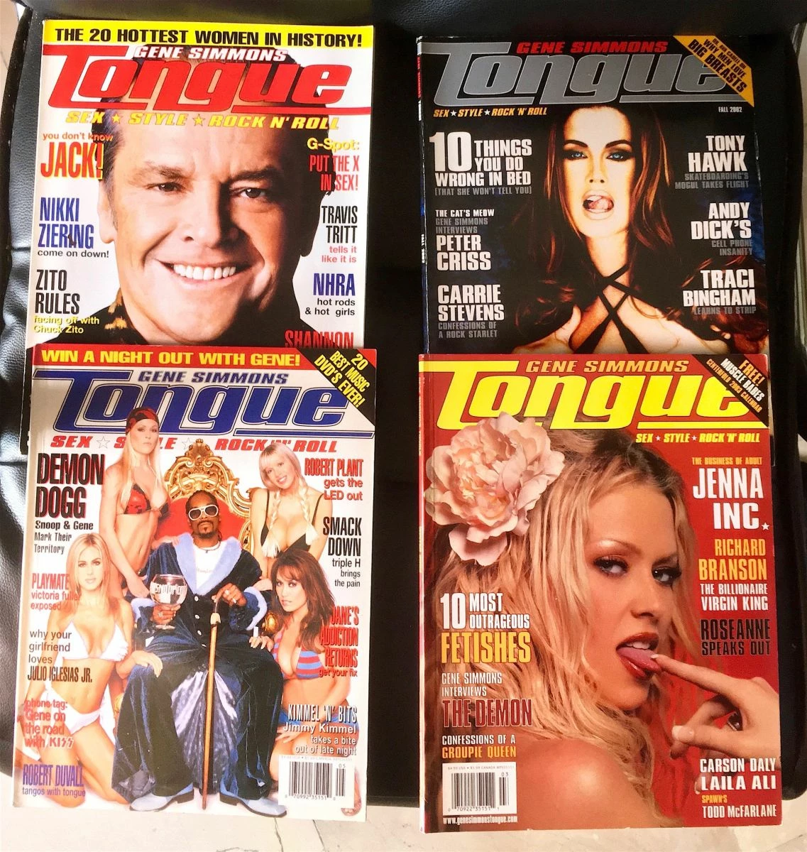 Vendora GENE SIMMONS (KISS) ''Tongue'' Magazine (4)