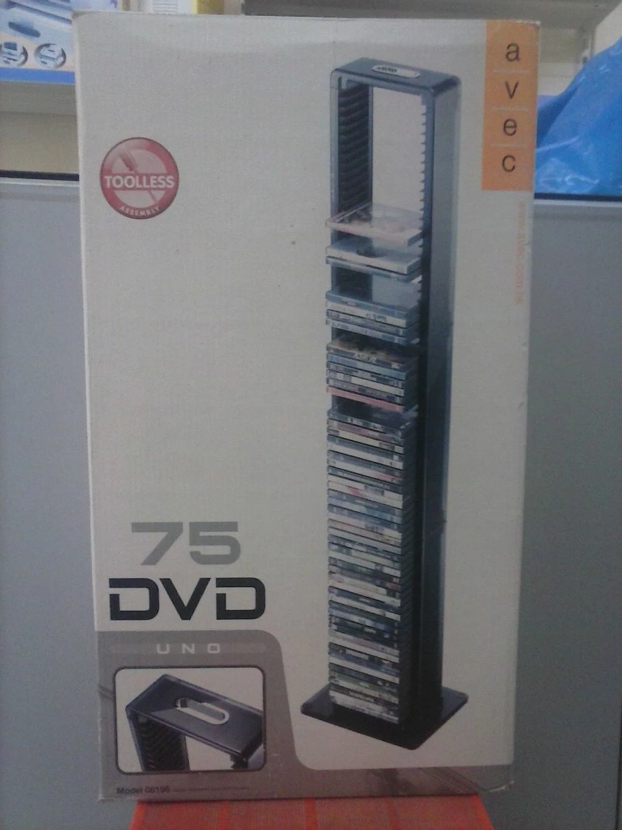 Vendora Επιτραπέζιος - Επιδαπέδιος Πύργος για 75 DVD (ΠΩΛΗΣΗ)