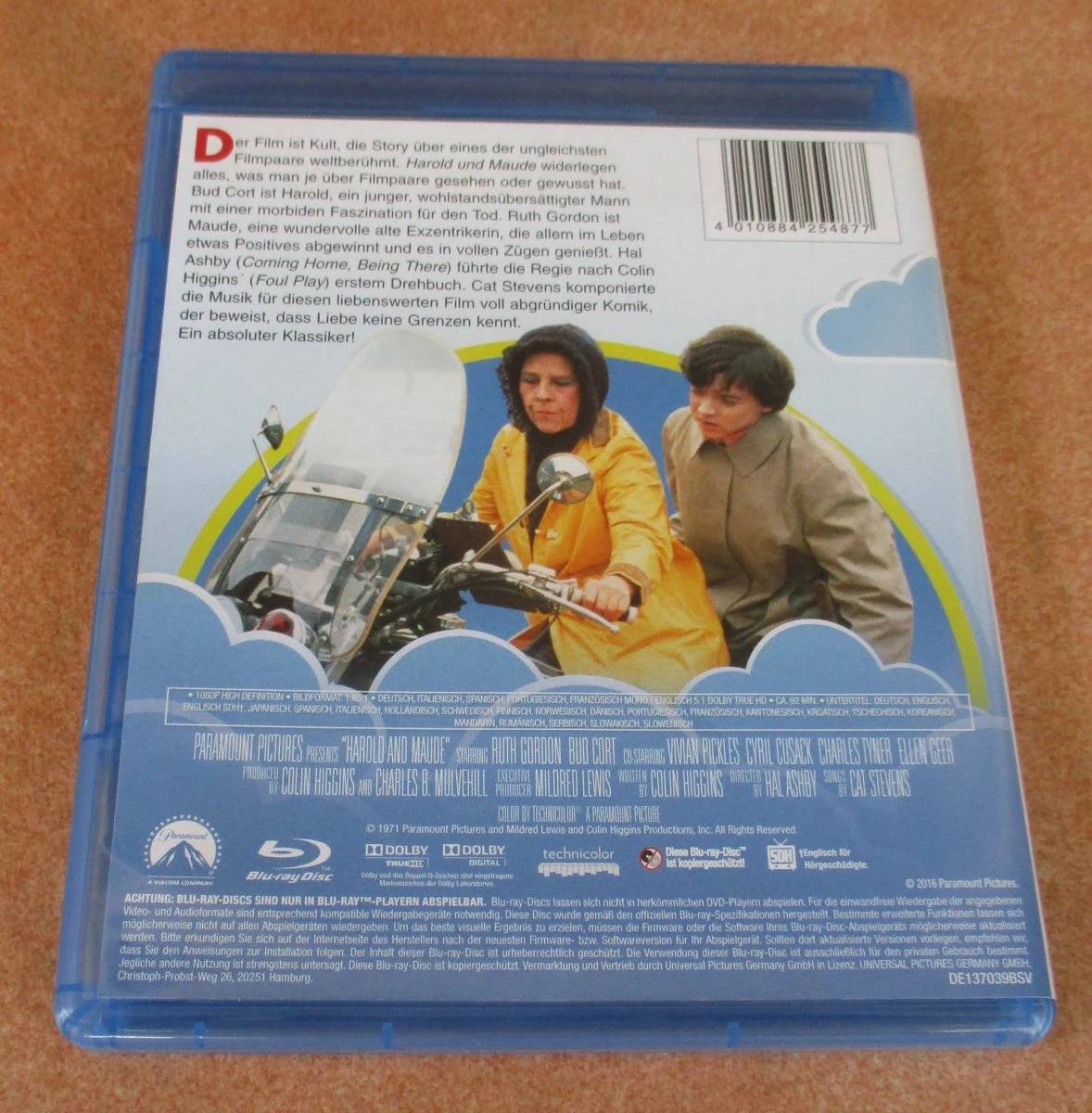 Vendora Harold And Maude (1971) Hal Ashby - Paramount Blu-ray Region Free - Image 2