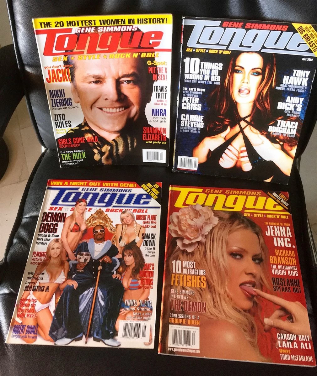 Vendora GENE SIMMONS (KISS) ''Tongue'' Magazine (4) - Image 2