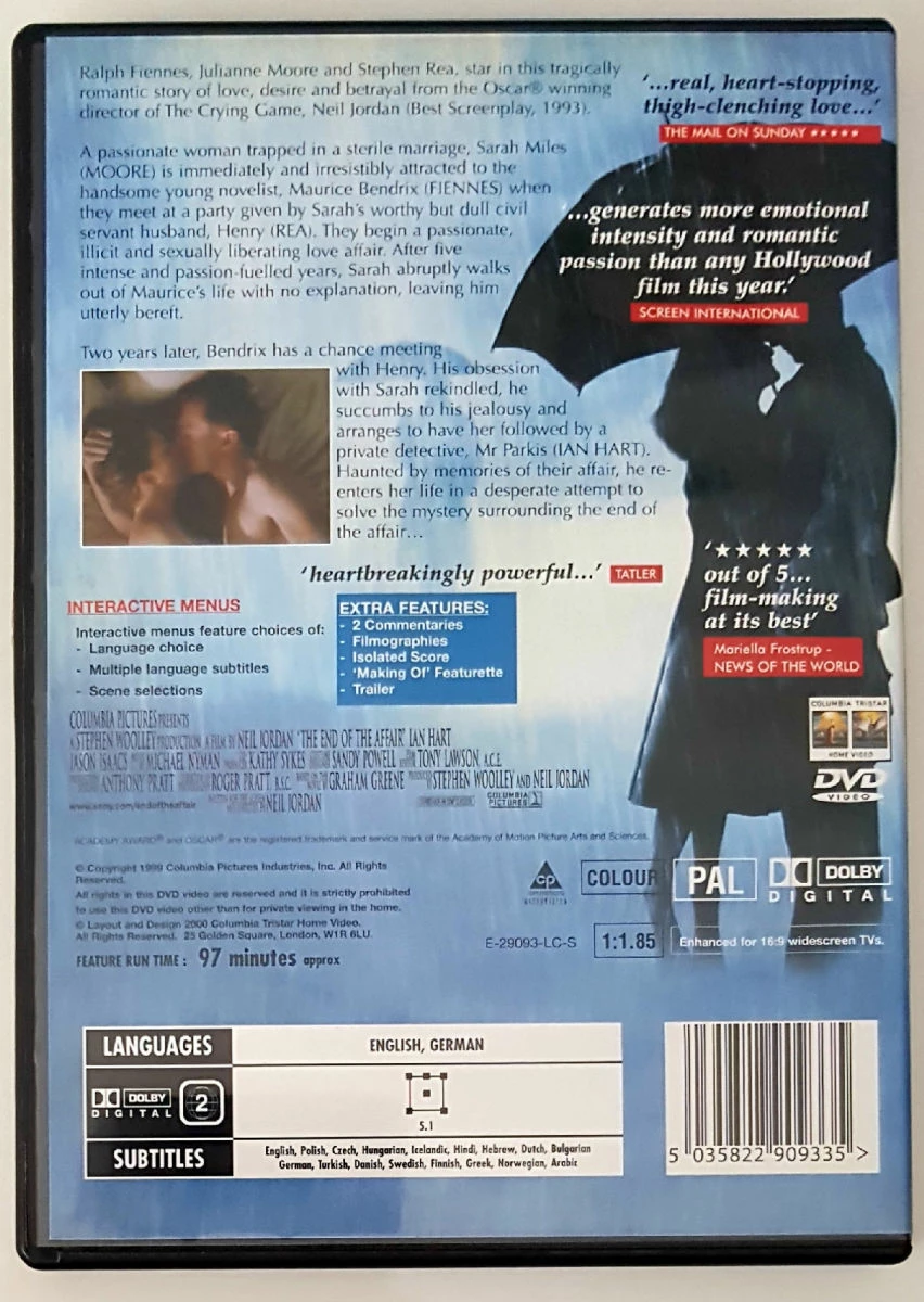 Vendora ΤΟ ΤΕΛΟΣ ΜΙΑΣ ΣΧΕΣΗΣ (THE END OF THE AFFAIR) - Image 2