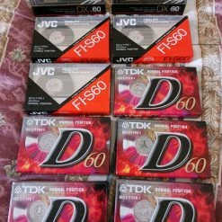 Vendora 10 κασέτες ΣΦΡΑΓΙΣΜΈΝΕΣ αγραφες ηχου