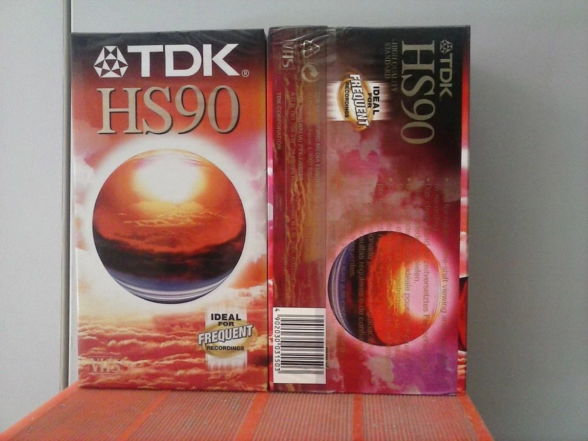 Vendora Βιντεοκασέτα (videotape) VHS 90 HS/HG TDK