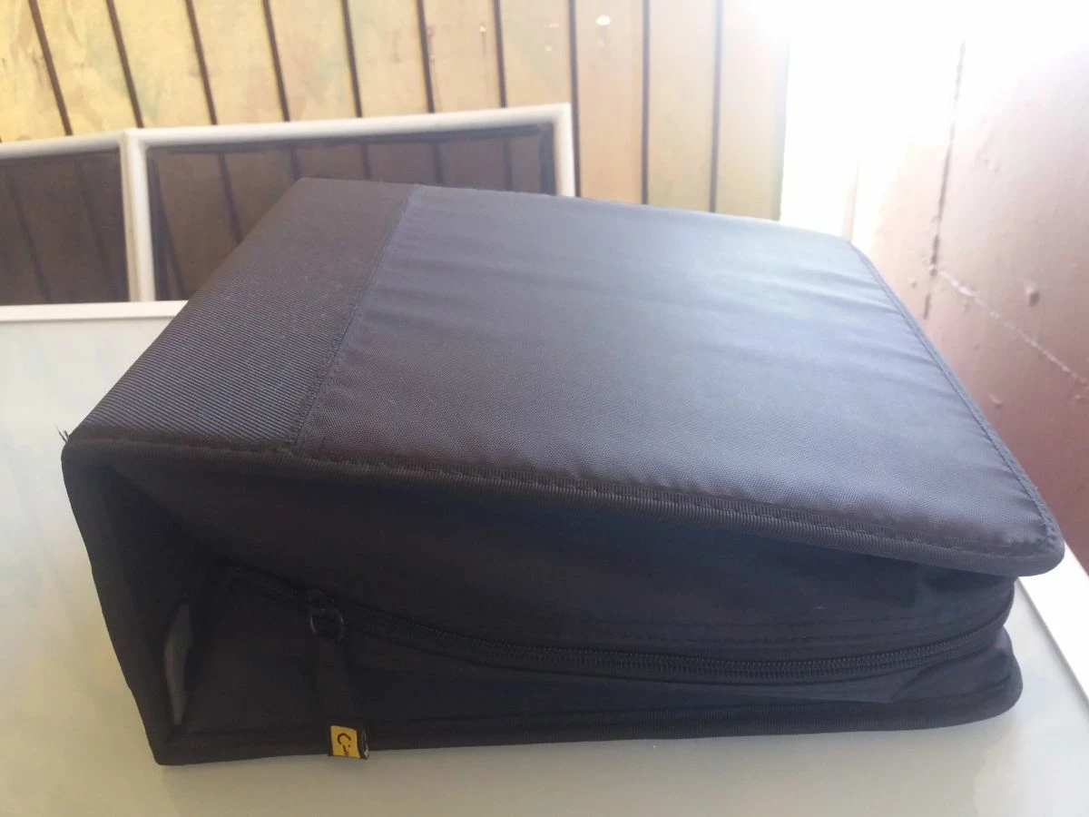 Vendora Βαλιτσάκι για CD/DVD 320 θέσεων μαύρο