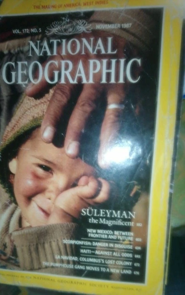 Vendora ΠΕΡΙΟΔΙΚΟ NATIONAL GEOGRAPHIC ΑΜΕΡΙΚΑΝΙΚΗ ΕΚΔΟΣΗ ΝΟΕΜΒΡΙΟΣ 1987