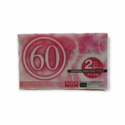 Vendora DAISO Japan Audio Cassette New 2Pcs