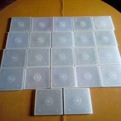 Vendora 100 θήκες πάχους 1 εκατοστού για Cd ή Dvd